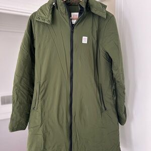 Topo Designs Hooded Long Coat